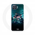 Coque pour Oppo A93 Demon Slayer Manga Tanjiro et Nezuko