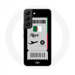 Coque pour Samsung Galaxy S22 Billet d'avion Algerie