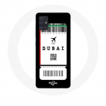 Coque pour Samsung Galaxy A51 5G Billet d'avion Dubai