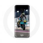 Coque pour Samsung Galaxy A8 Plus Valentino Rossi Pilote de Vitesse MotoGP