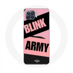 Coque pour Oppo A93 BTS ARMY Et Blackpink Blink Rose Noir