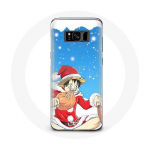 Coque pour Samsung Galaxy S8 Anime One Piece Luffy Le jour de No&euml;l 2023