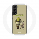 Coque pour Samsung Galaxy S21 FE Shrek et l'&acirc;ne Film
