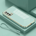 &bdquo;Realme GT Master Case&ldquo; prabangus kvadratinis padengimas &bdquo;Realme GT Master Edition&ldquo; telefono dėklui, atsparus smūgiams silikoninis RMX3363 RMX3360 dangtelis GT Master Edition&Case & Strap