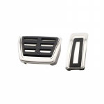 my good car for Volkswagen VW GOLF 7 MK7 Octavia A7 ( LHD ) Car Stainless gas pedal Brake Foot Rest Pedal Cover 2 Pieces AT Style white