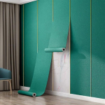 3D lipnus diatominis purvas, vandeniui atsparus drėgmei atsparus tapetai miegamojo gyvenamojo kambario remontas, sienos lipdukas namų dekoras 30m žalia