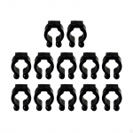 12x biliardo lazdelių segtukų laikikliai Tėvo dienos dovanų reikmenys, me&scaron;kerės priedai prie baseino snukerio