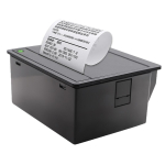 80 mm įleidžiamas terminis spausdintuvo modulis su TTL+RS232+USB jungtimis, palaiko ESCPOS komandas 72 mm 0 juoda