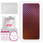 apgo skin sticker film foil vinyl for the BACK compatible with Oppo Find X, scratch-resistant, easy to install - Carbon Chameleon CAKA5