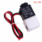 12V 24V 110V 220V 380V solenoidinis vožtuvas 1/8 2 krypčių tiesioginio veikimo pneumatiniai vožtuvai as the picture