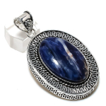 Natural Sodalite Gemstone 925 Sterling Silver Jewelry Pendant 2.60 p5q20