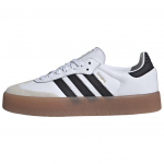 Adidas Sambae White Black Gum Moteri&scaron;ki sportbačiai Debesis-Balta &Scaron;erdis-Juodas Auksas-Metalinis JI1349 39⅓