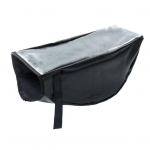 Neįgalaus vežimėlio valdiklio apsauginis dangtelis, atsparus vandeniui, svirties skaidrus dėklas juoda