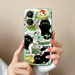 Naujas animacinio modelio dangtelis skirtas Xiaomi Redmi 12 13 13C K60 Ultra K70 Note 13 Pro Bumper Anti Drop Liquid Mink&scaron;tas silikonas Pretty Phone Case Shell for Redmi Redmi Note 13 5G