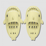 madingos Comwarm Hollow Shark &scaron;lepetės moterims ir vyrams, mielos animacinės namų &scaron;lepetės, vonios &scaron;lepetės, lauko mėgėjams, paplūdimio, storu padu, &scaron;lepetės per pir&scaron;tą 36-37(22.5-23cm)