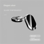 Kūrybingas kelių kampų padėties automobilio sulankstomas borto laikiklis Stiprus magnetinis siurbimas, besisukanti pakaba Reguliuojamo auk&scaron;čio mobiliojo telefono laikiklis