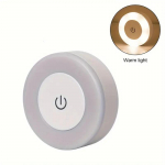 Led Touch naktinė lemputė belaidė magnetinė siurbimo USB įkrovimo spinta spintelė &scaron;viesa prie lovos Warm Light