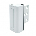 Namų apsaugos durų sustiprinimo spyna, nerūdijanti, atspari korozijai, papildoma atlenkiama spyna, apsaugota nuo vaikų balta