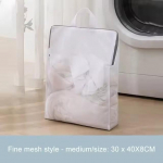 1 vnt. 3D skalbinių mai&scaron;as su sutraukiamu tinkleliu, skalbimo ma&scaron;inos filtras, tinklelio mai&scaron;as, nuo deformacijos apsaugantis skalbinių mai&scaron;as 30*40*8cm