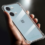 Sustorėjęs oro pagalvės smūgiams atsparus skaidrus mink&scaron;tas TPU telefono dėklas OnePlus Nord 3 dėklui 5G Skaidrus galinis dangtelis 6,74 CPH2491 93 funda For OnePlus Nord 3 gryna