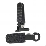 2x dviračio galiniai pedalai kojų plok&scaron;tės dviračio sėdynės pėdų atrama aliuminio lydinio neslystantis