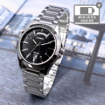 Casio Klasikinis laisvalaikio dienos pasimatymų vyri&scaron;kas madingas metalinis laikrodis black
