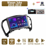 Android Carplay automobilinis radijas, skirtas Nissan Juke 2010-2019 Multimedijos grotuvo galvos blokas Stereo GPS navigacija BT WIFI 2+32GB 1+16GB,B