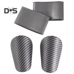 Futbolo blauzdų apsaugų rinkinys EVA amortizacija Blauzdų apsaugos Smūgių sugėrimas Silikoninės rankovės Blauzdų apsaugų rinkinys futbolo treniruotėms juoda