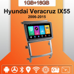 Automobilio radijas Android Auto Carplay, skirtas Hyundai Veracruz IX55 2006-2015 Multimedijos grotuvo galvos blokas Stereo GPS navigacija BT WIFI 1+16GB 1+16GB