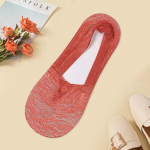 Vasaros nėrinių gėlių trumpos kojinės Nematomos žemo kirpimo moteri&scaron;kos kojinės 1pc juoda