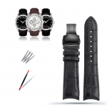 Klasikinis 22/23/24 mm tikros blauzdos odos laikrodžio dirželis, skirtas Tissot laikrodžiui T035627/617/407 serijos laikrodžio juostos drugelio sagtis 22mm