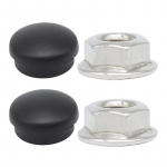 Automobilio priekinio stiklo valytuvo svirties dangtelio svirties dangtelio varžto veržlė, skirta Vw, skirta transporteriui, skirta Skodai, sėdynės valytuvo svirties veržlės dangtelių varžtų dangtelio komplektas 1X