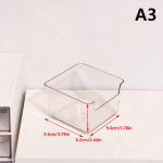 Akrilo laikymo dėžutė darbalaukio kosmetika skaidri plastikinė dėžutė bendrabutyje Buitinė veido kaukė odos dėžutė &scaron;aldytuvo laikymo dėžutė