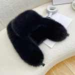 Nauja Moteri&scaron;ka žieminė dviračių slidinėjimo kepurė &Scaron;ilta ausinės stora pliu&scaron;inė kepurė su ausimis glostoma moteri&scaron;ka kokybi&scaron;ka dirbtinio triu&scaron;io kailio kepurė Mink&scaron;tos vėjui atsparios kepurės