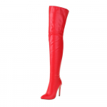 Nauji Sexy Stiletto auk&scaron;takulniai per kelius Ilgi batai Moterims Auk&scaron;taauliai Batai Naktiniame klube &Scaron;okių Feti&scaron;o Batai Moteriai Didelis Dydis 45 46 10.5