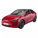 1/24 Tesla MODEL Y Lydinio Automobilio Modelis Diecast Metalinis Žaislinis Transporto Priemonės Automobilio Modelis Simuliacija Kolekcija Garsas &Scaron;viesa Vaikų Žaislas Dovana raudona