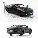 Matinio juodo metalo automobilių serijos BMW Mercedes Benz Maserati McLaren Jeep Toyota Ford Diecasts & Toy Vehicles 1:36 lydinio modeliai sutraukiami automobiliai