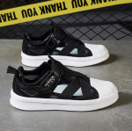 Mada Vaikų Laisvalaikio Batai Berniukams Lengvi Mokinio Vasariniai 5-12 Metų Sportiniai Kvėpuojantys Tinklelio Avalynė Vaikų Mada Stambūs Sportbačiai Tenis 26 juoda