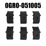 6 vnt CVT sankabos įvorė, skirta CFMoto 450cc 0GR0-051005 sankabos įvorės svorio volas Moto plastikinis įdėklas juodas keitimas CHINA