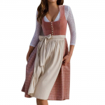 Moteri&scaron;ki &bdquo;Oktoberfest&ldquo; scenos kostiumai XL raudona