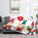 Namu dekoracija pliu&scaron;inis užmetamas sofa antklodė lovatiesė lova pūkuota mink&scaron;ta antklodė dekoras languotas modernus Helovinas linksmų Kalėdų žiema 30x40inch