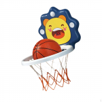 Mini krep&scaron;inio lankas žaislas voniai tėvų ir vaikų interaktyvus reguliuojamo auk&scaron;čio su mėlyna