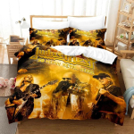 3D Spausdintas Judas Priest Patalynės Komplektas, Antklodės Užvalkalas Antklodė Lova Komplektas Antklodės Užvalkalas Pagalvės Užvalkalas, Karaliaus Karalienės Dvigubo Dydžio Berniukams Mergaitėms Suaugusiems EU Single 135x200cm