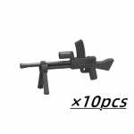 Antrojo pasaulinio karo karinis statybinis blokas kareivio figūrėlė ginklas žaislinis snaiperis automatas AK karabinas &scaron;autuvo priedai armijos plytos modelis B081