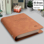 Auk&scaron;čiausios kokybės odinis A5 nuimamas palaidų lapų B5 sąsiuvinis, storas linijuotas dienora&scaron;tis, skirtas individualizavimui. Lined Refill