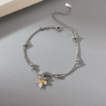 1vnt. Klevo lapo apyrankė Įsimylėjėlių Ins vėjo ni&scaron;inė auk&scaron;čiausios klasės rankų virvutė Valentino dienos dovana Papuo&scaron;alai For woman