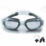 Plaukimo akiniai vyrams ir moterims, plaukimo akiniai nuo rasojimo, apsaugantys nuo UV spindulių, vandeniui atsparūs, silikoniniai, reguliuojami, suaugusiesiems, nardymo akiniai nuo baseino