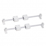 Linijinio guolio slankiojančio bėgio veleno komplektas CNC dalys elektroninei įrangai, kreipiamiesiems strypams, 10?400 10?350