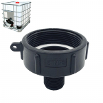 1vnt Ibc vandens bako mažinimo adapteris Patvarus S60 plonas sriegis iki 2''Nps 3/4'' plonos sriegis sodo žarnos jungties adapteris