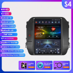 Ossuret Android 13 Automobilio radijas KIA Sportage 3, Carplay, 2011 - 2016, Automobilio stereosistemos multimedijos vaizdo grotuvas, GPS, 9,7 colio vertikalus ekranas, SWC, BT, RDS, FM, Mikrofonas S4 8Core 4G 32G AI